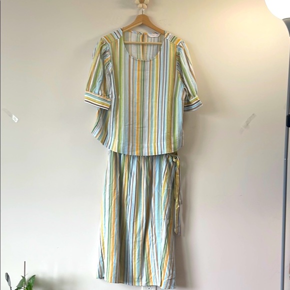 LC Lauren Conrad Multicolor Striped Dress Sets - Picture 1 of 8